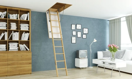 Чердачная люк-лестница Döcke Standard в Туле фото