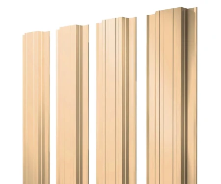 Прямоугольный Полиэстер 0,45 RAL 1014 прямой Прямоугольный Полиэстер 0,45 RAL 1014 прямой