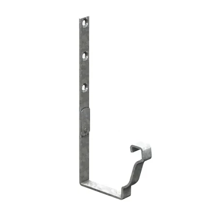 Крюк желоба длинный 120x86x295 Металл Профиль Бюджет 3,0 Оцинкованный