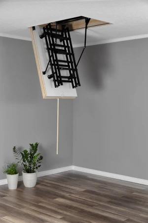 Чердачная люк-лестница Oman Складная 3-х секционная Metal T3 Super в Туле фото