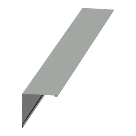 Планка угла наружного Металл Профиль 115x115x2000 0,45 Полиэстер цвет RAL 9006