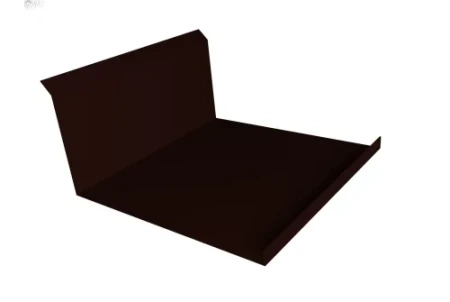 Планка примыкания нижняя Grand Line 20x122x260x15 0,5 PurPro Matt цвет RR 32 Планка примыкания нижняя Grand Line 20x122x260x15 0,5 PurPro Matt цвет RR 32