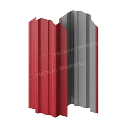 Штакетник Металл Профиль Прямоугольный Trapeze Полиэстер 0,4 фигурный