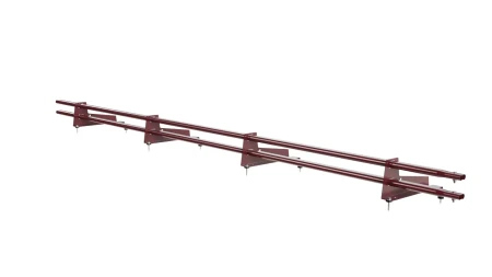 Для металлочерепицы с высокой ступенькой 350 мм Русский Рубеж 3 м RAL 3005