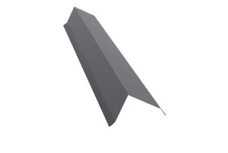 Планка торцевая Grand Line 80x100 0,5 Satin цвет RAL 7004