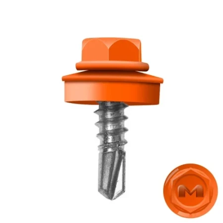 Саморез по металлу Daxmer 4,8х19 Ral 2004