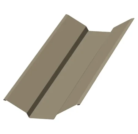 Планка ендовы верхняя Металл Профиль 76x76x2000 0,45 Полиэстер цвет RAL 1035