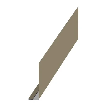 Планка карнизного свеса Металл Профиль 250x50x2000 0,45 Полиэстер цвет RAL 1035