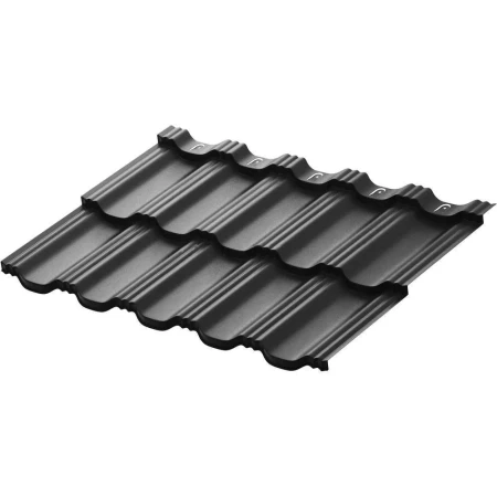 Гётеборг Rooftop Matte 0,5 (1205х415) Zn180 Ral 9005