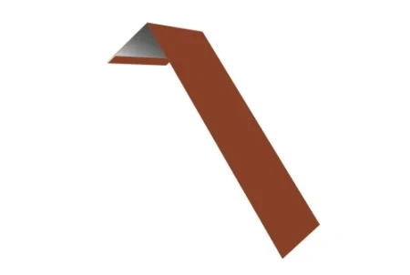 Планка лобовая/околооконная простая Grand Line 190x50 0,5 Satin Matt цвет RAL 8004