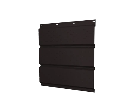 Металлический софит Grand Line Satin Matt 0,5 с полной перфорацией Ral 9005