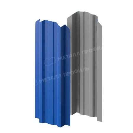 Прямоугольный Lane Полиэстер 0,4 RAL 5005 фигурный