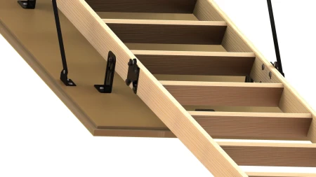 Чердачная люк-лестница Oman Складная 3-х секционная Standard в Туле фото