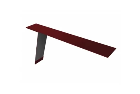 Планка карнизная фальц Grand Line 130x80 0,45 Drap цвет RAL 3005