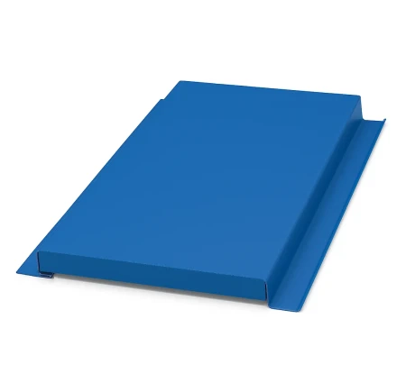 Линеарная панель Металл профиль Primepanel-Т-Г 24х281 мм с рустом Norman Ral 5005