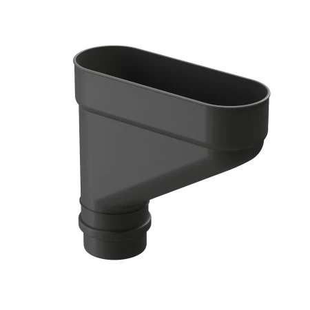 Коллектор для водостока ПВХ Döcke Lux графит RAL 7024